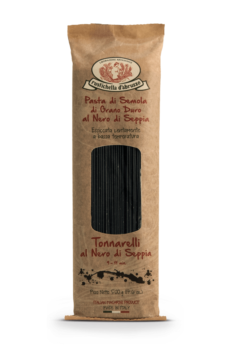 Tonnarelli-Nero-Di-Seppia-Trafilata-Al-Bronzo-Italiano-500G-Rustichella
