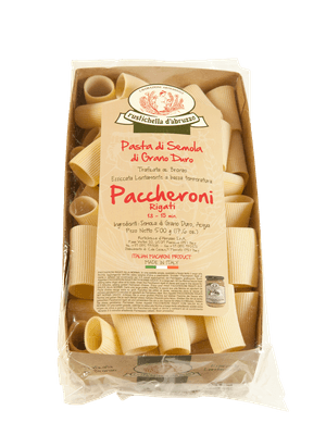 Paccheri Trafilata Al Bronzo 500G Rustichella