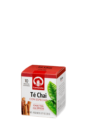 Chá Chai Com Especiarias 20G Carmencita