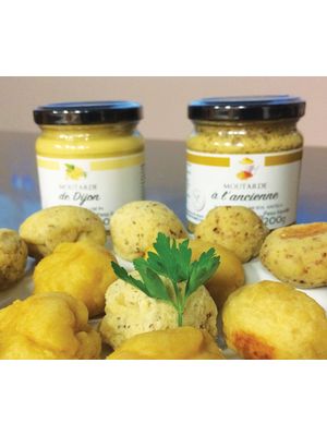 Pão de Queijo na Mostarda