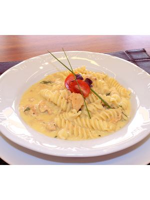 Fusillotti com Atum Claro, Dill e Limão Siciliano