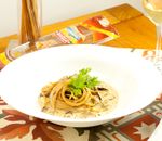 Spaghetti-integral-ao-creme-de-funghi