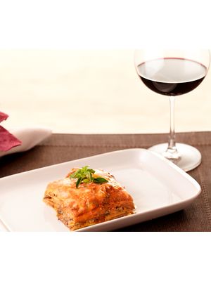 Lasanha de Funghi com Creme Quatro Queijos Trufado