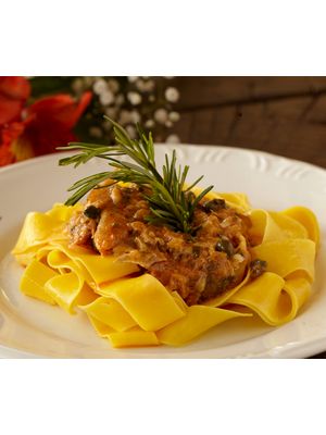 Receita de Pappardelle Ao Molho de Mostarda