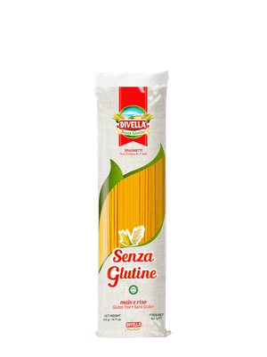 Spaghetti Sem Glúten Italiano 400G Divella