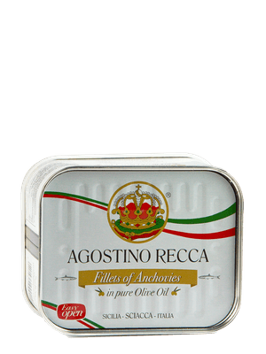 Filé de Anchova Em Azeite de Oliva Siciliano 710g