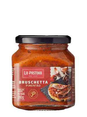 Bruschetta De Pimentão 280G La Pastina