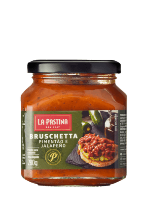 Bruschetta De Pimentão Com Pimenta Jalapeño 280G La Pastina