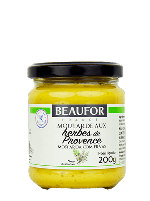 Mostarda Dijon Com Ervas Da Provence 200G Beaufor