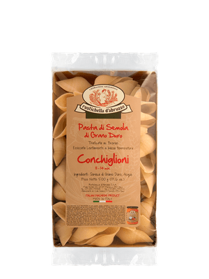 Conchiglioni Trafilata Al Bronzo Italiano 500G Rustichella