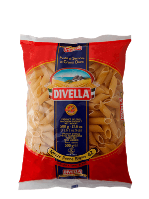 Mezze Penne Italiano 500G Divella