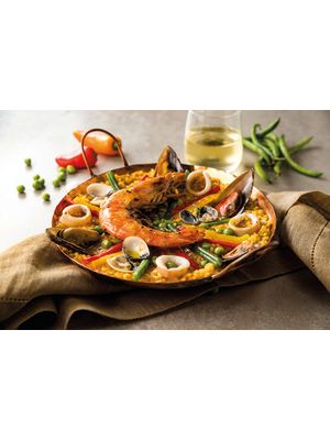 Paella de Frutos do Mar