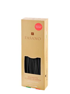 Spaghetti Nero Di Seppia Italiano 500G Fasano