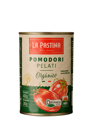 Tomate Pelati Orgânico Italiano 400G La Pastina