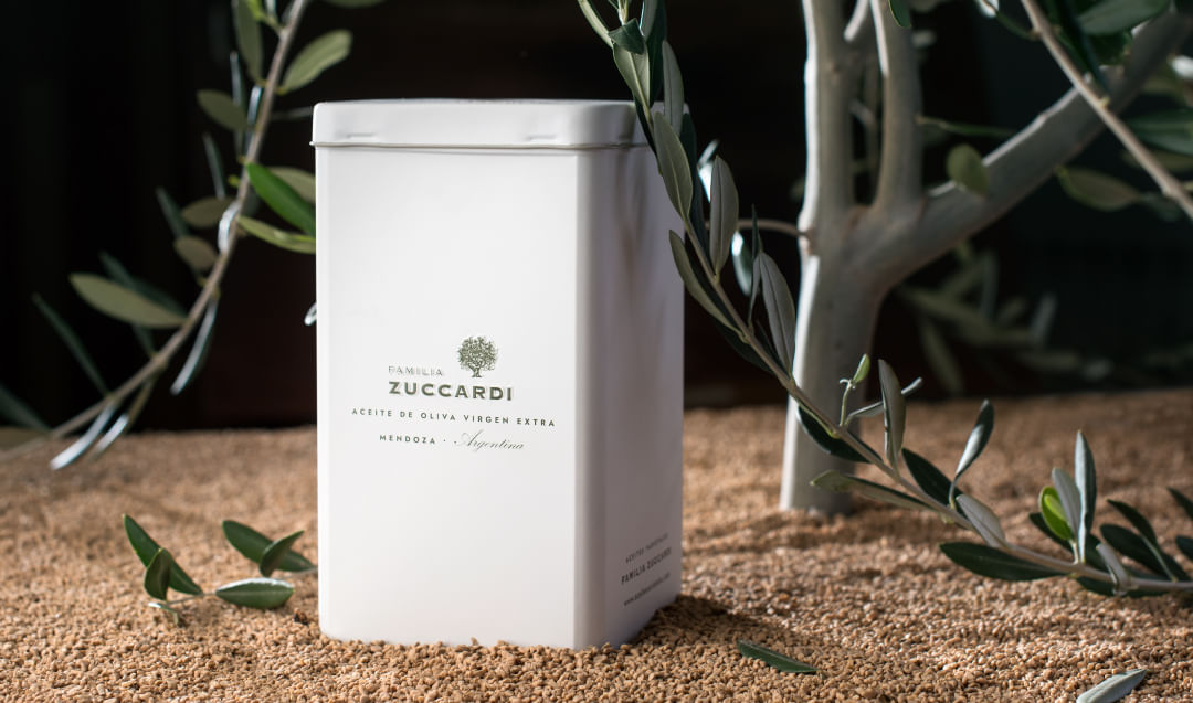 Kit Trio Azeites Família Zuccardi - Lata Branca