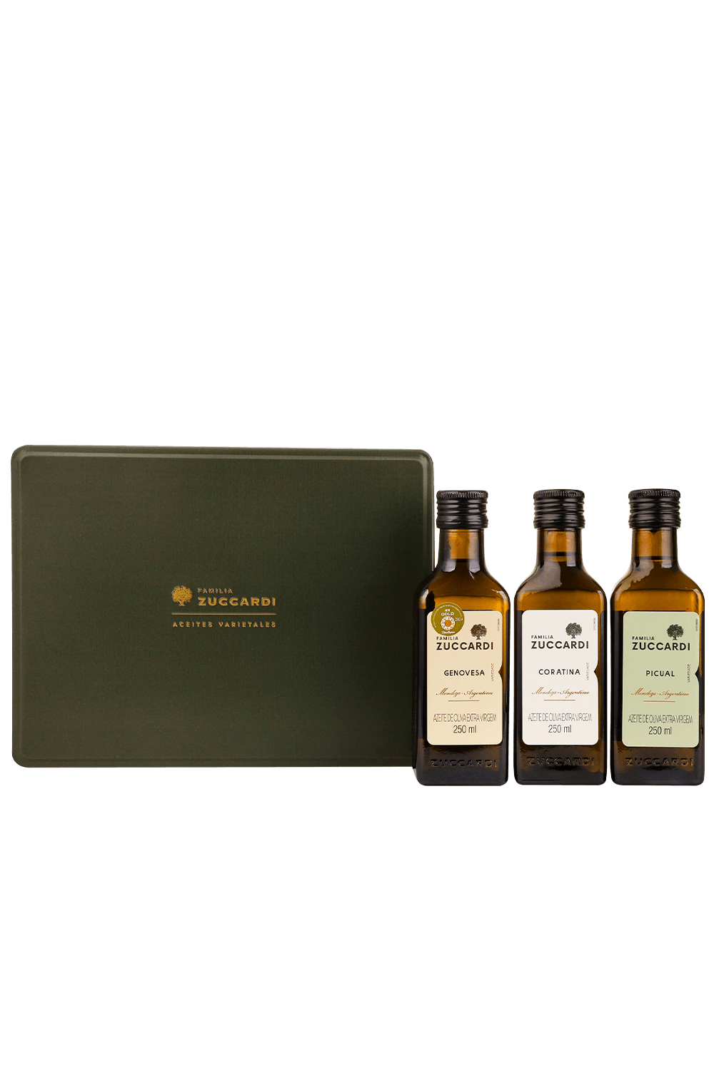 ルヴィ 4点セット Kit Trio Azeites Família Zuccardi - Lata Verde