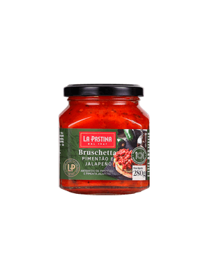 Bruschetta De Pimentão Com Pimenta Jalapeño 280G La Pastina