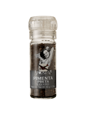 Pimenta Preta Com Moedor 50g El Avión