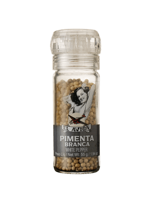 Pimenta Branca Com Moedor 45g El Avión