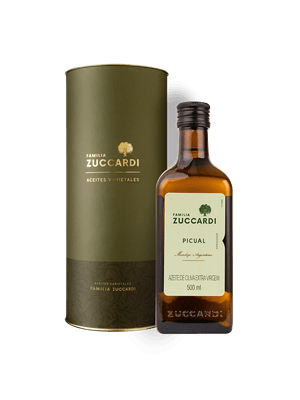 Kit Azeite Picual 500ml Familia Zuccardi - Lata