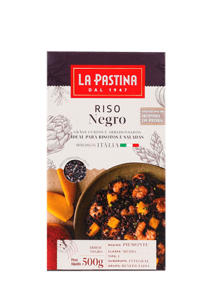 Arroz Negro Italiano 500G La Pastina