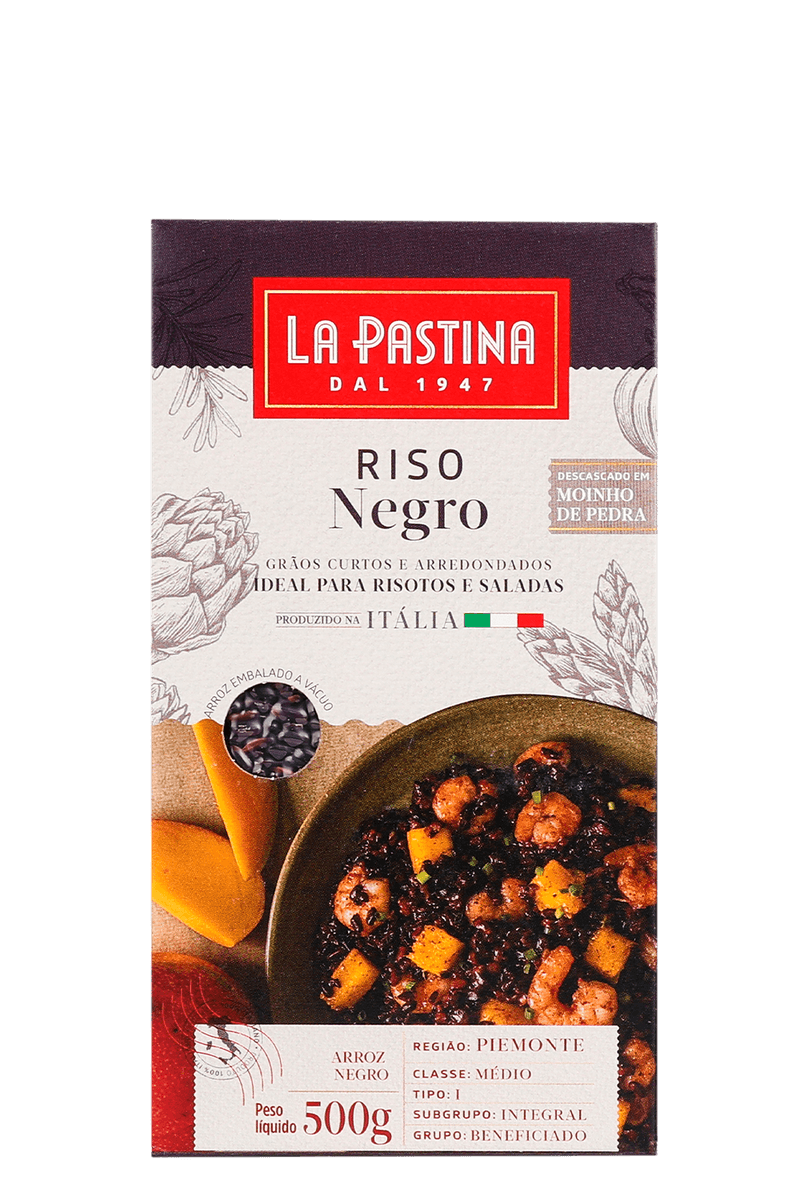 12903 - Arroz Negro Italiano 500g La Pastina.png