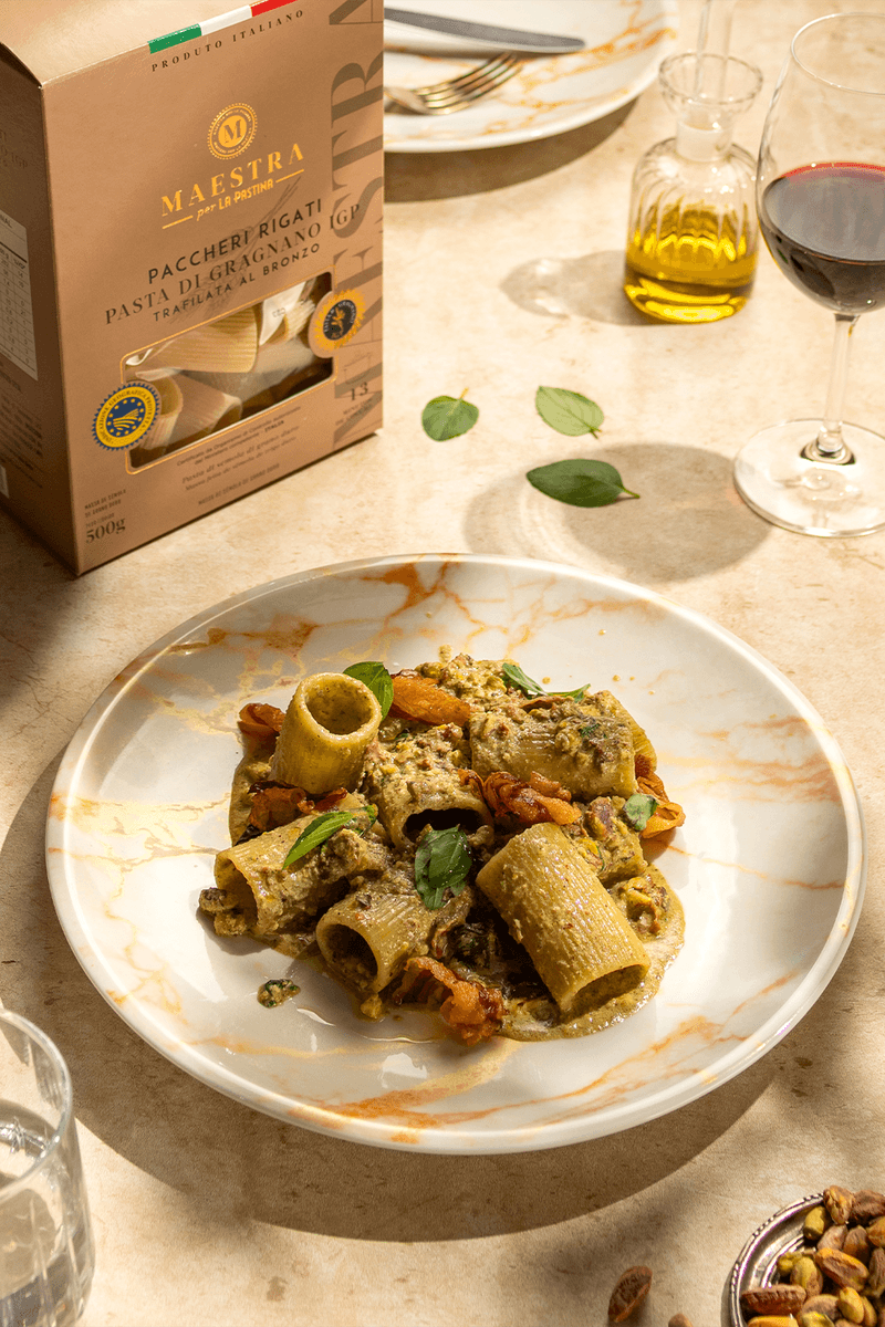paccheri maestra