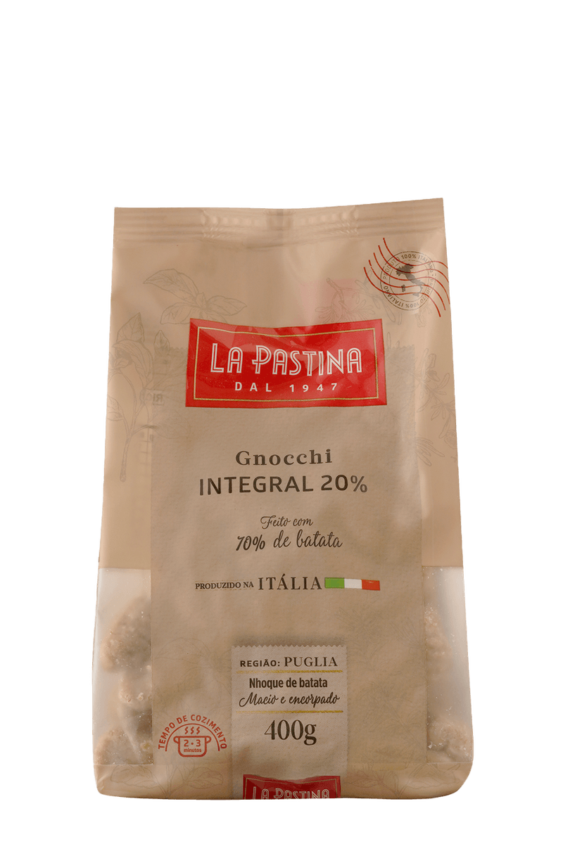 023414 - Gnocchi Integral Italiano 400G La Pastina -FRONTAL-