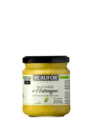 Mostarda Dijon Com Estragão 200G Beaufor