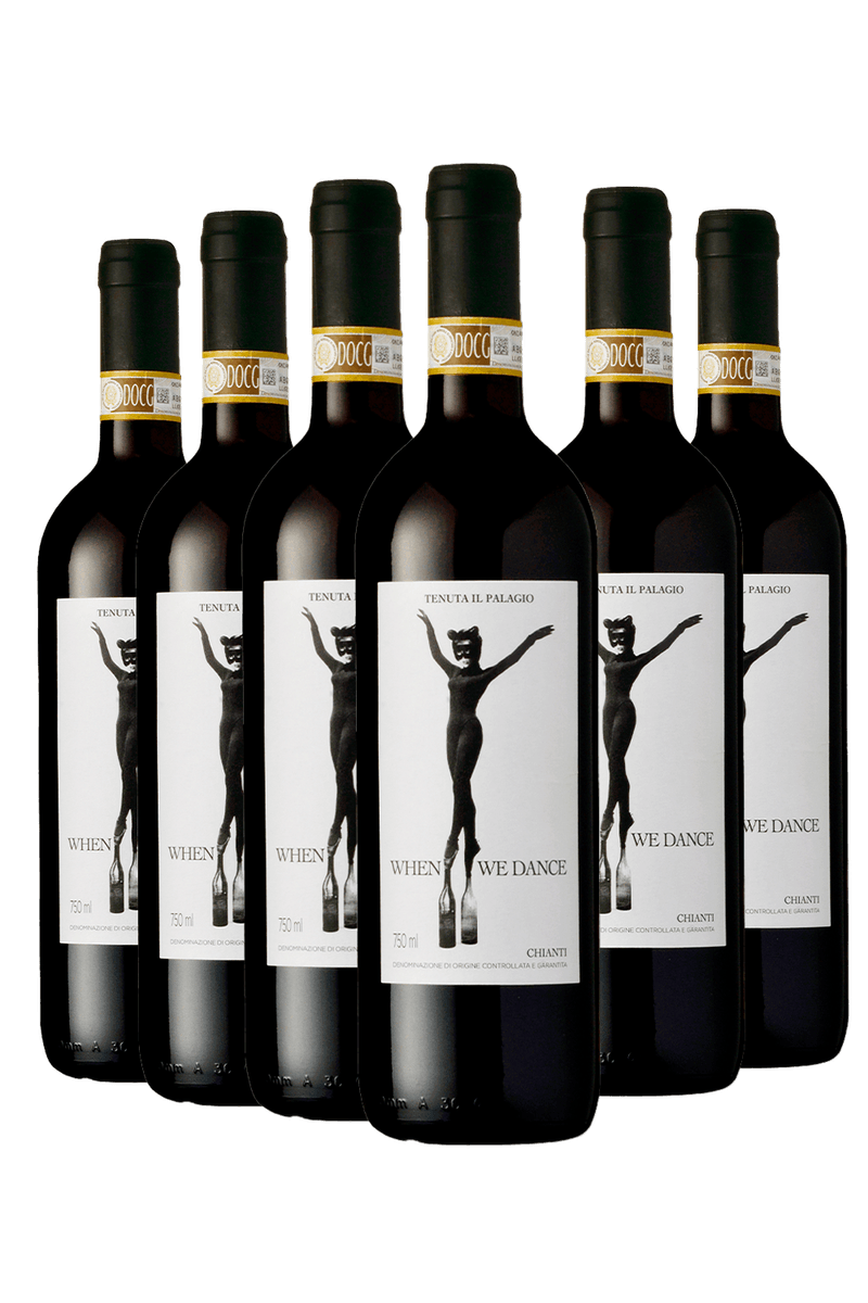 025976 - kit 6 Il Palagio When We Dance Chianti DOCG